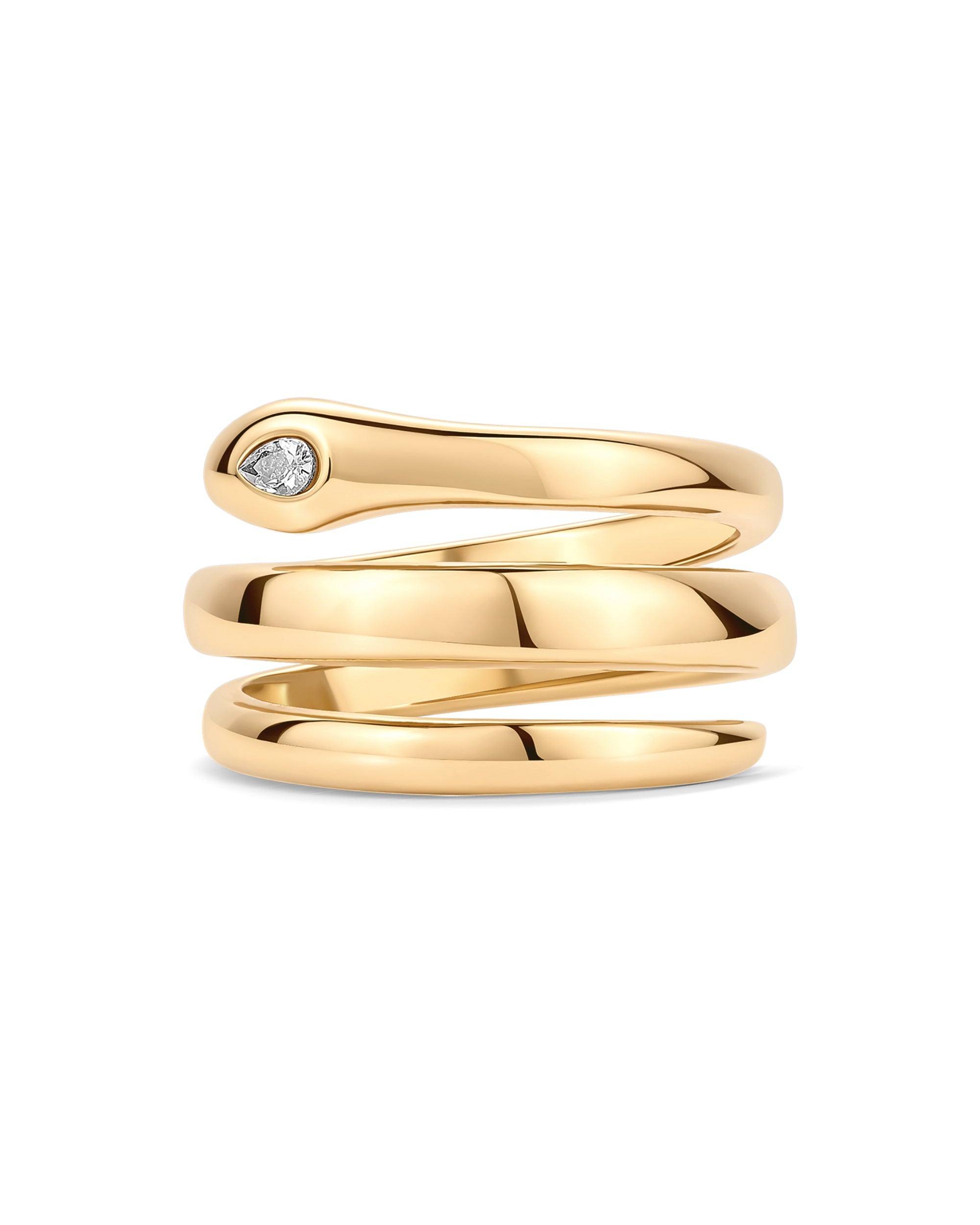 Waterproof Snake Wrap Ring