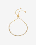 Vermeil Adjustable Tennis Bracelet