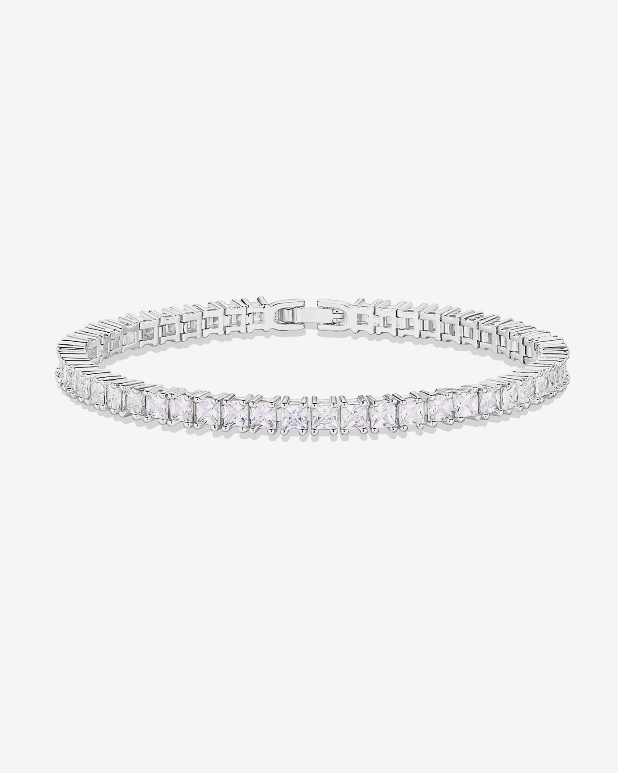 Princess Cut Tennis Bracelet