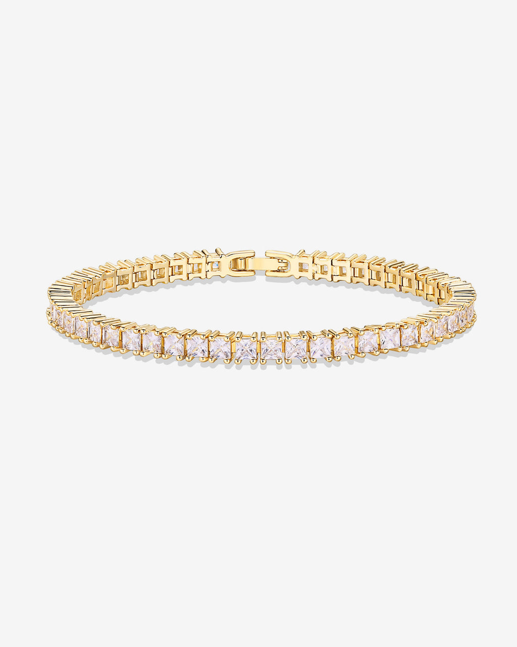 Princess Cut Tennis Bracelet