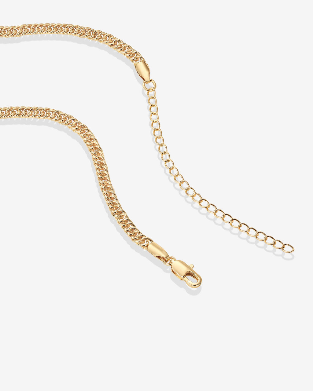 Small Curb Chain Adjustable Necklace