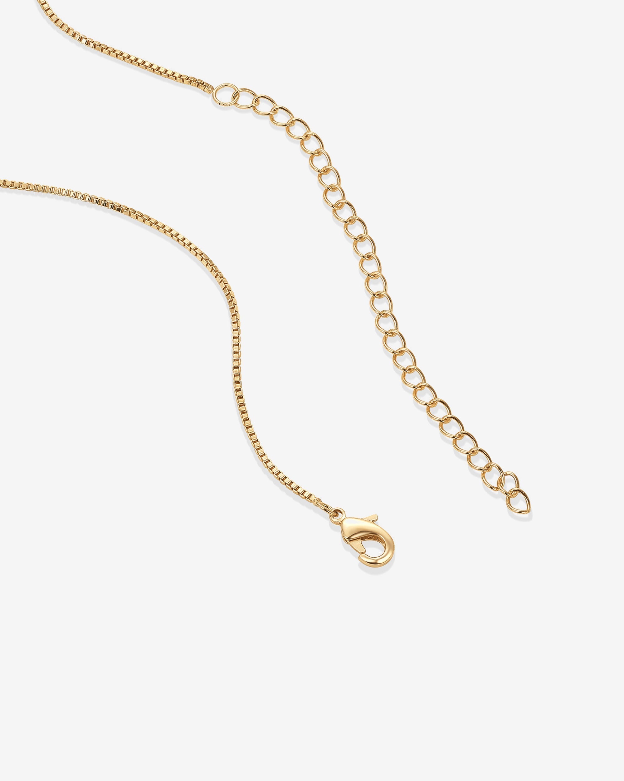Box Chain Adjustable Necklace