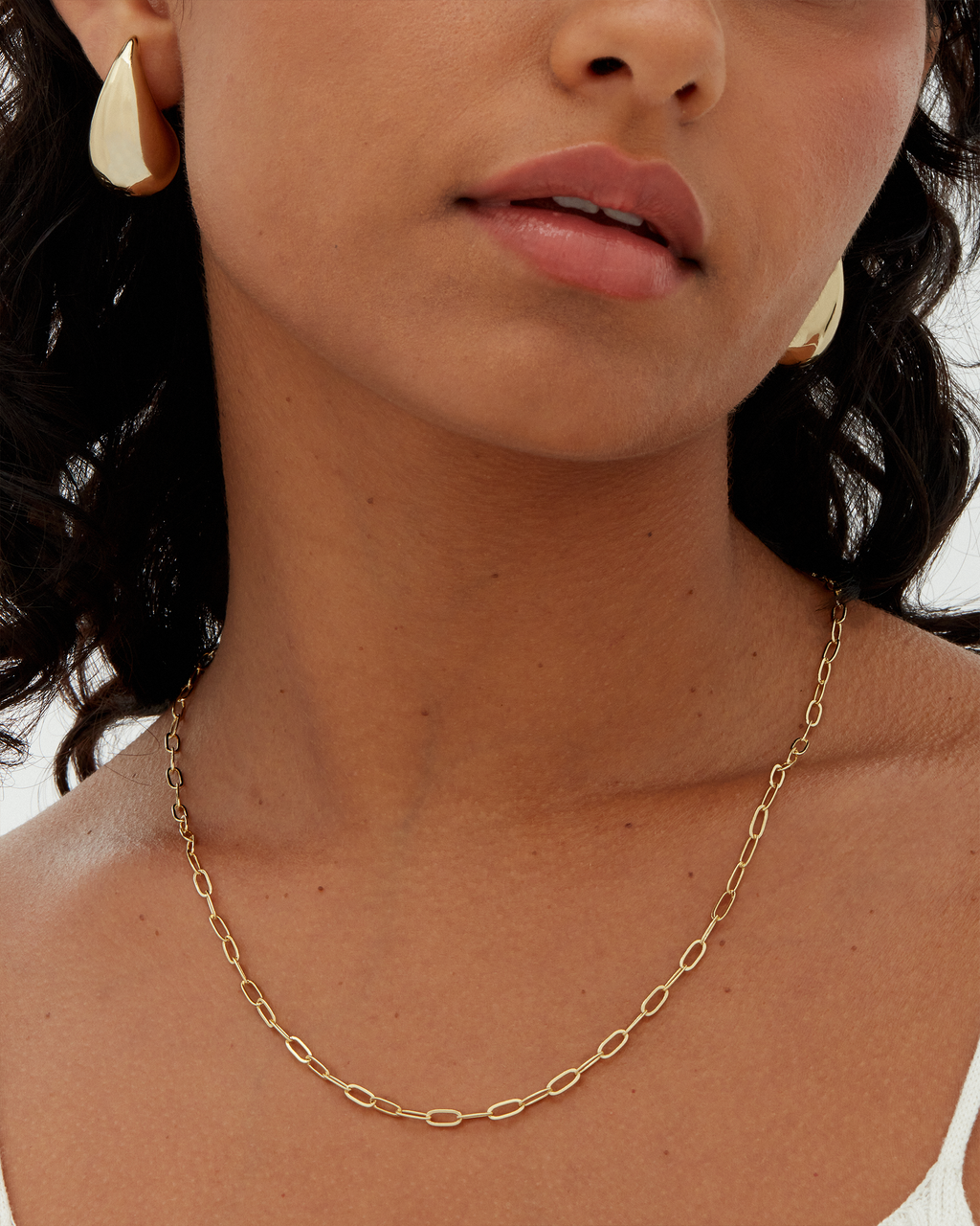 Paperclip Chain Necklace