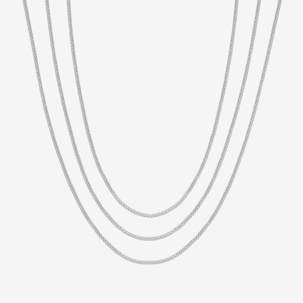 Three Layered Chain Necklace