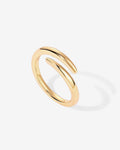 Open Twist Eternity Band