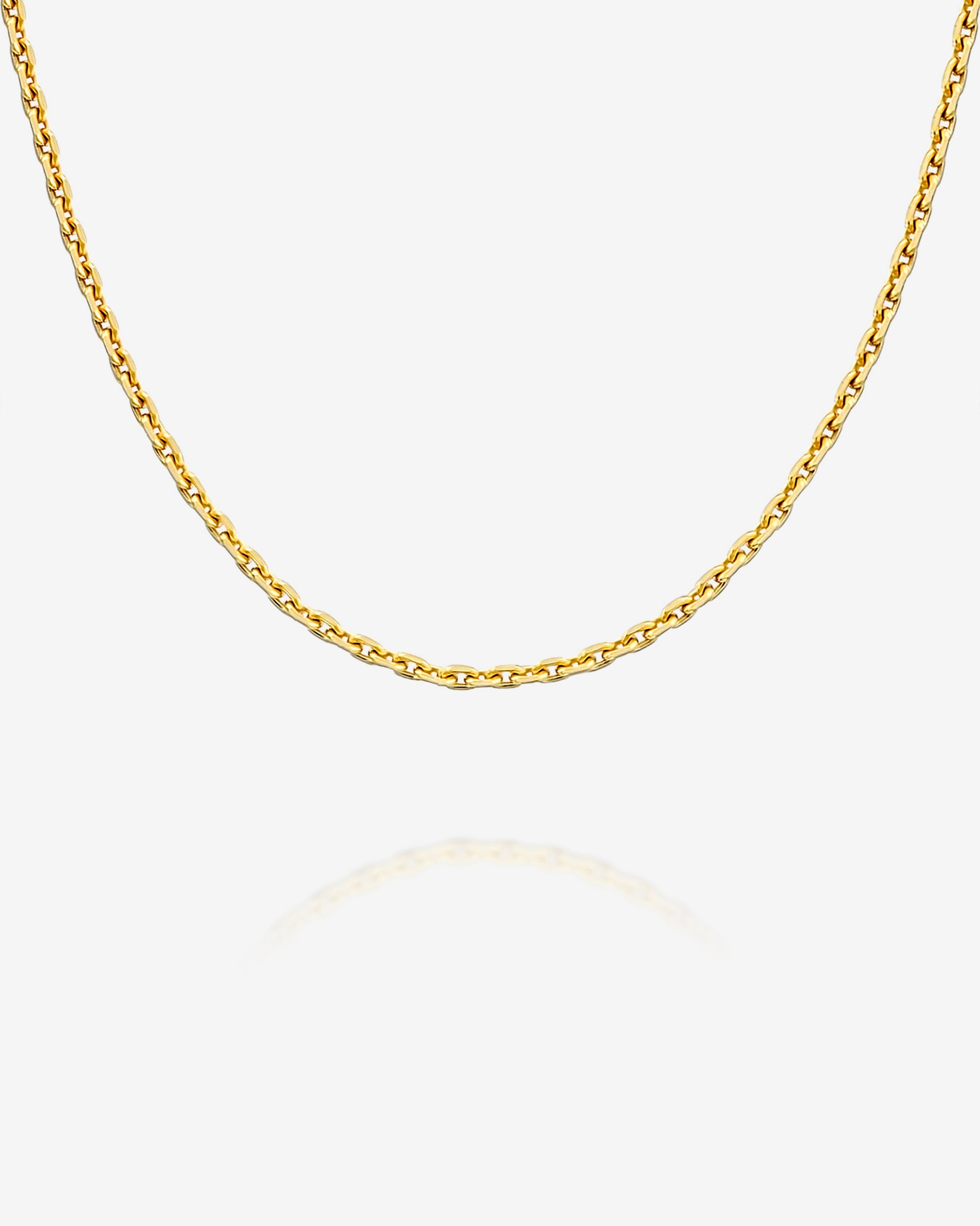 Thin Cable Chain Necklace
