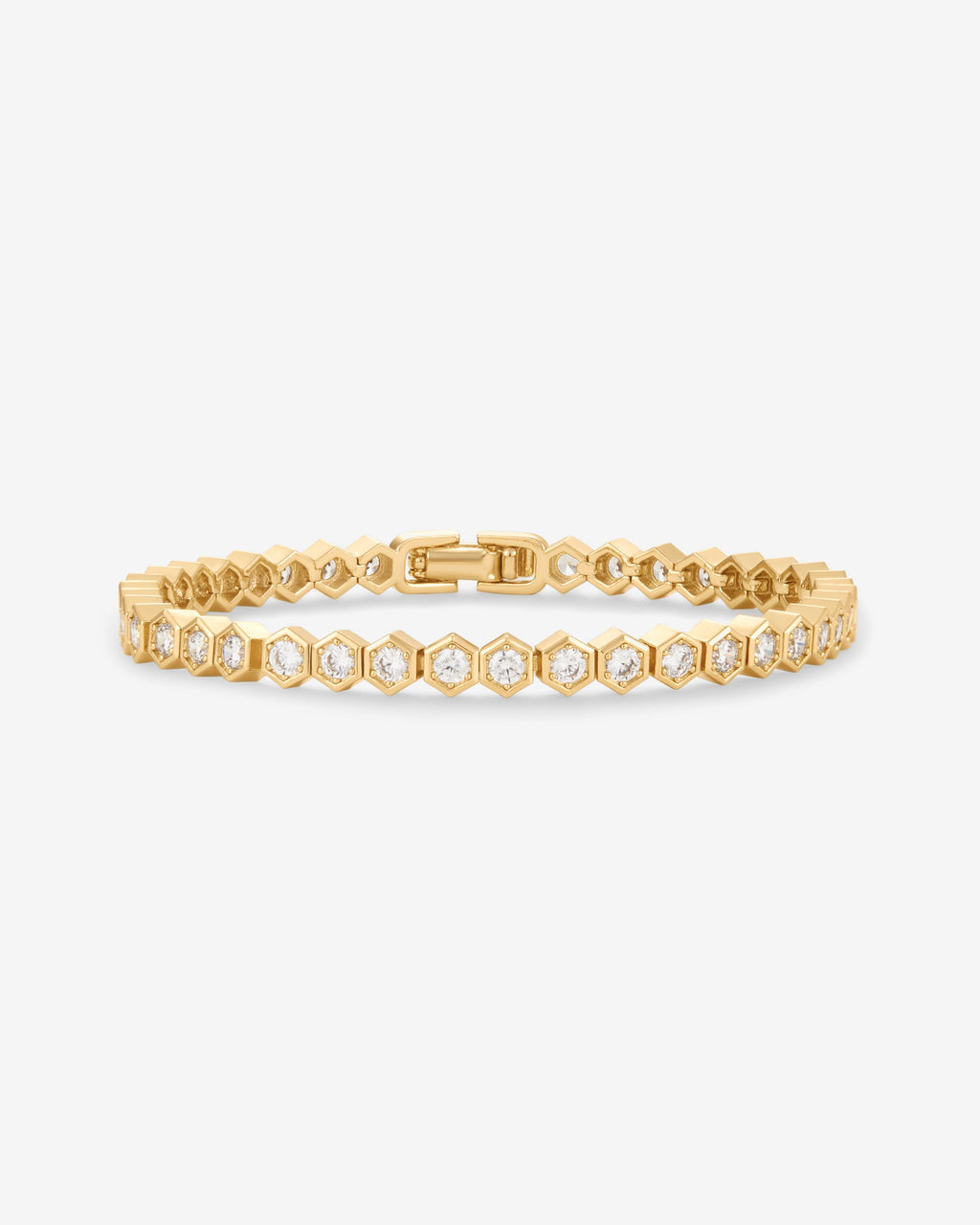 Honeycomb Tennis Bracelet