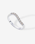 Azul Wavy Enamel Ring