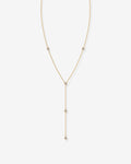 Lariat Station Necklace