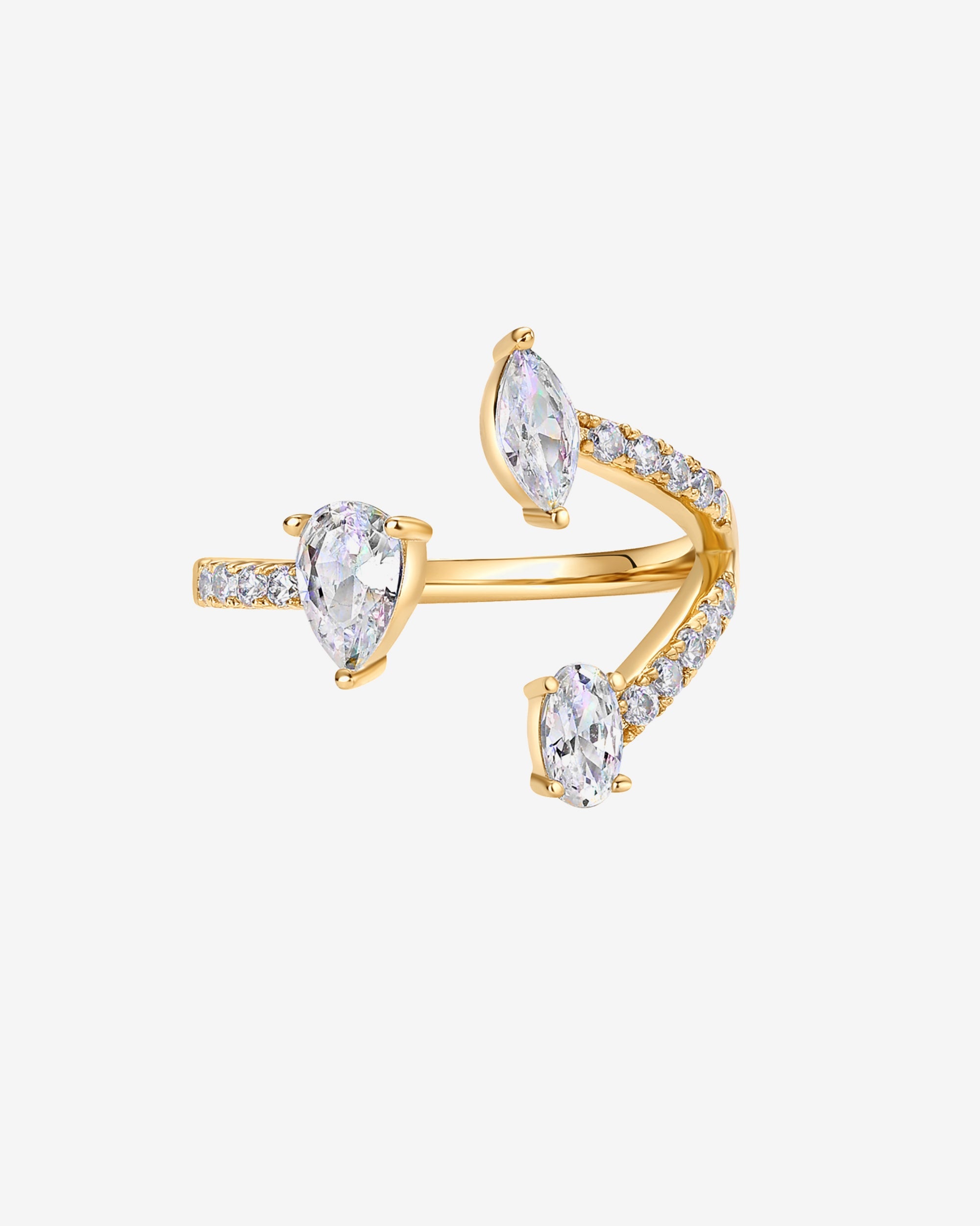 Branch Trio Ring