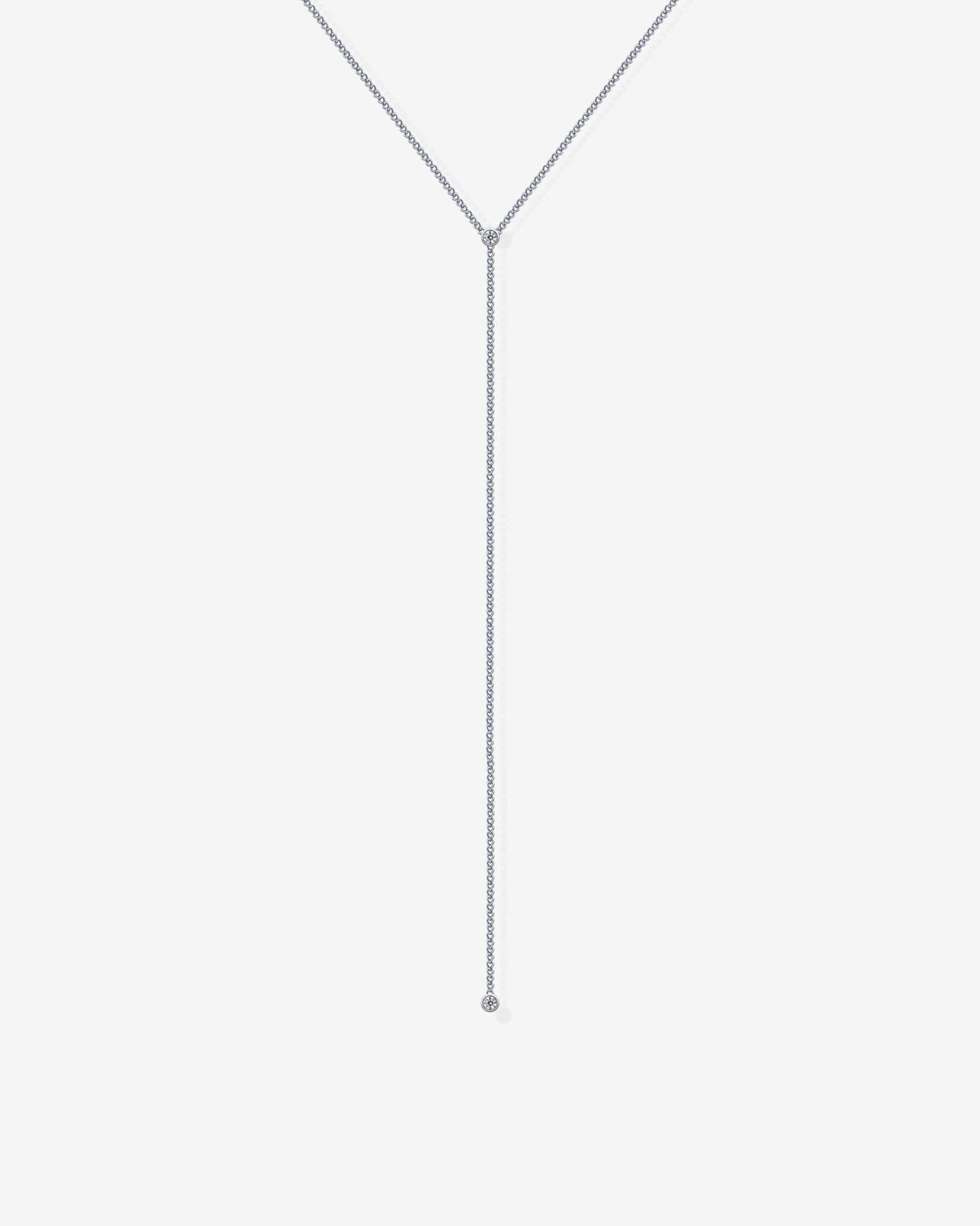Keep It Simple Lariat Necklace