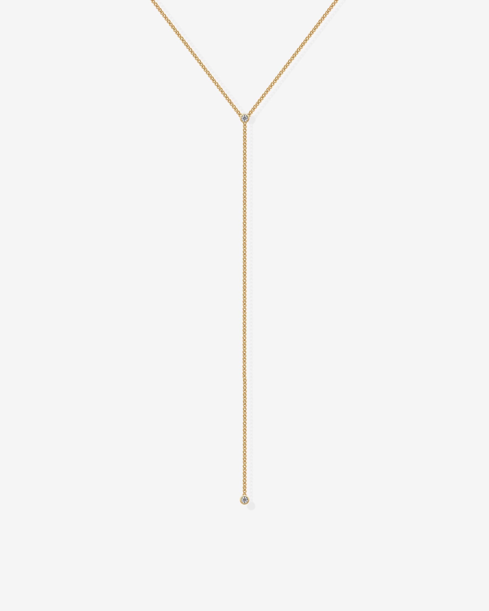 Keep It Simple Lariat Necklace