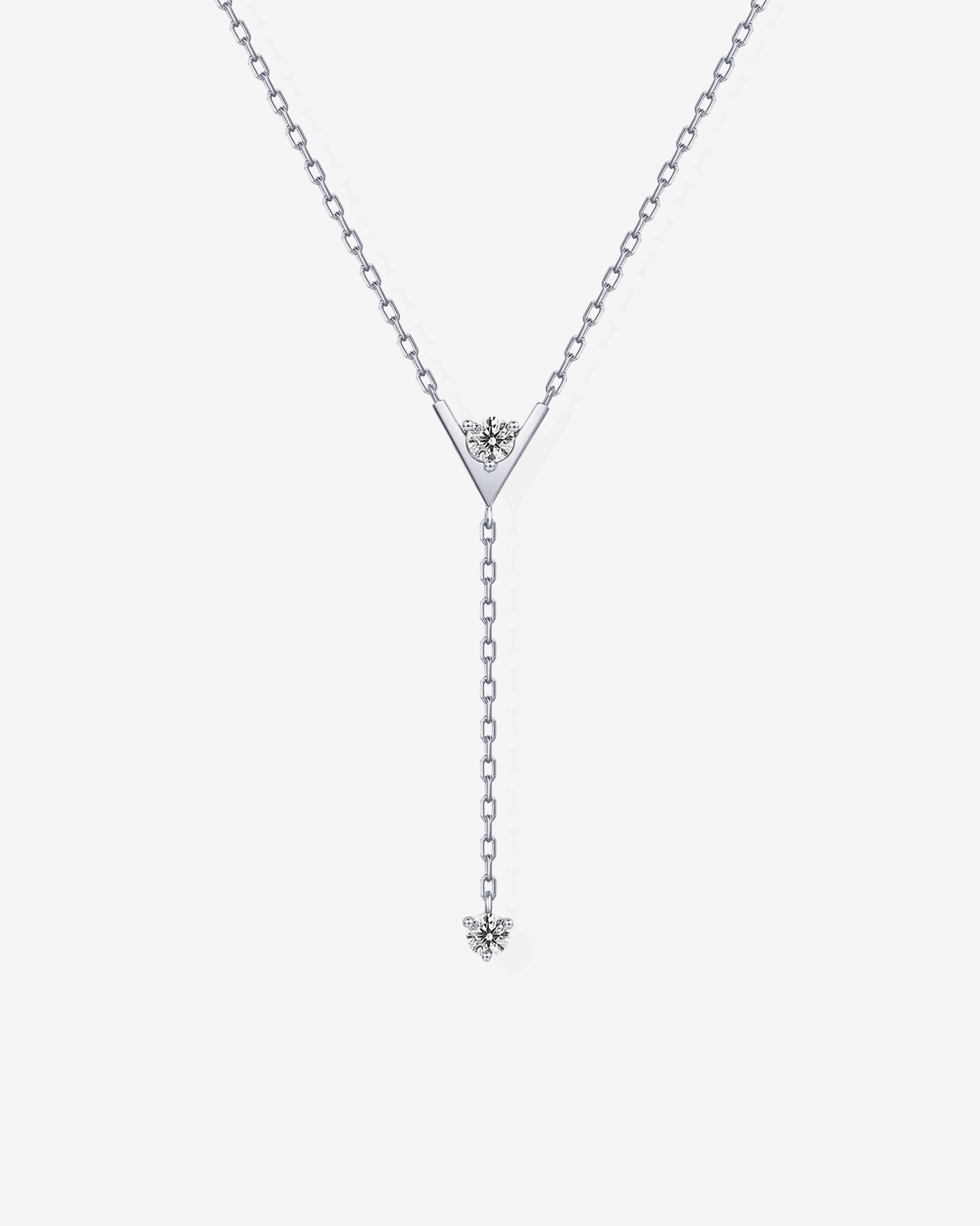 Mini Drop Lariat Necklace