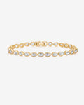 Teardrop Stone Tennis Bracelet
