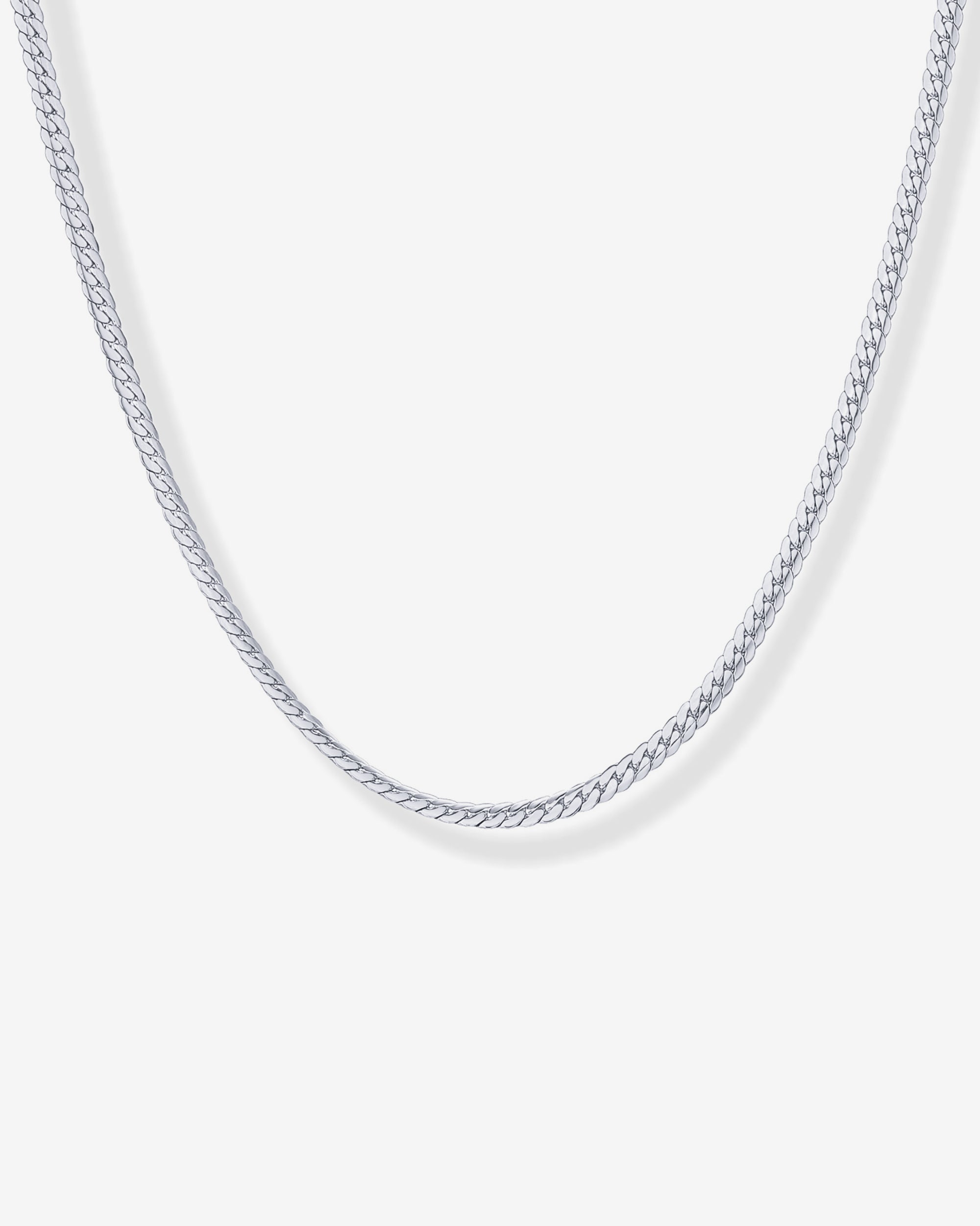 Waterproof Curb Chain Necklace