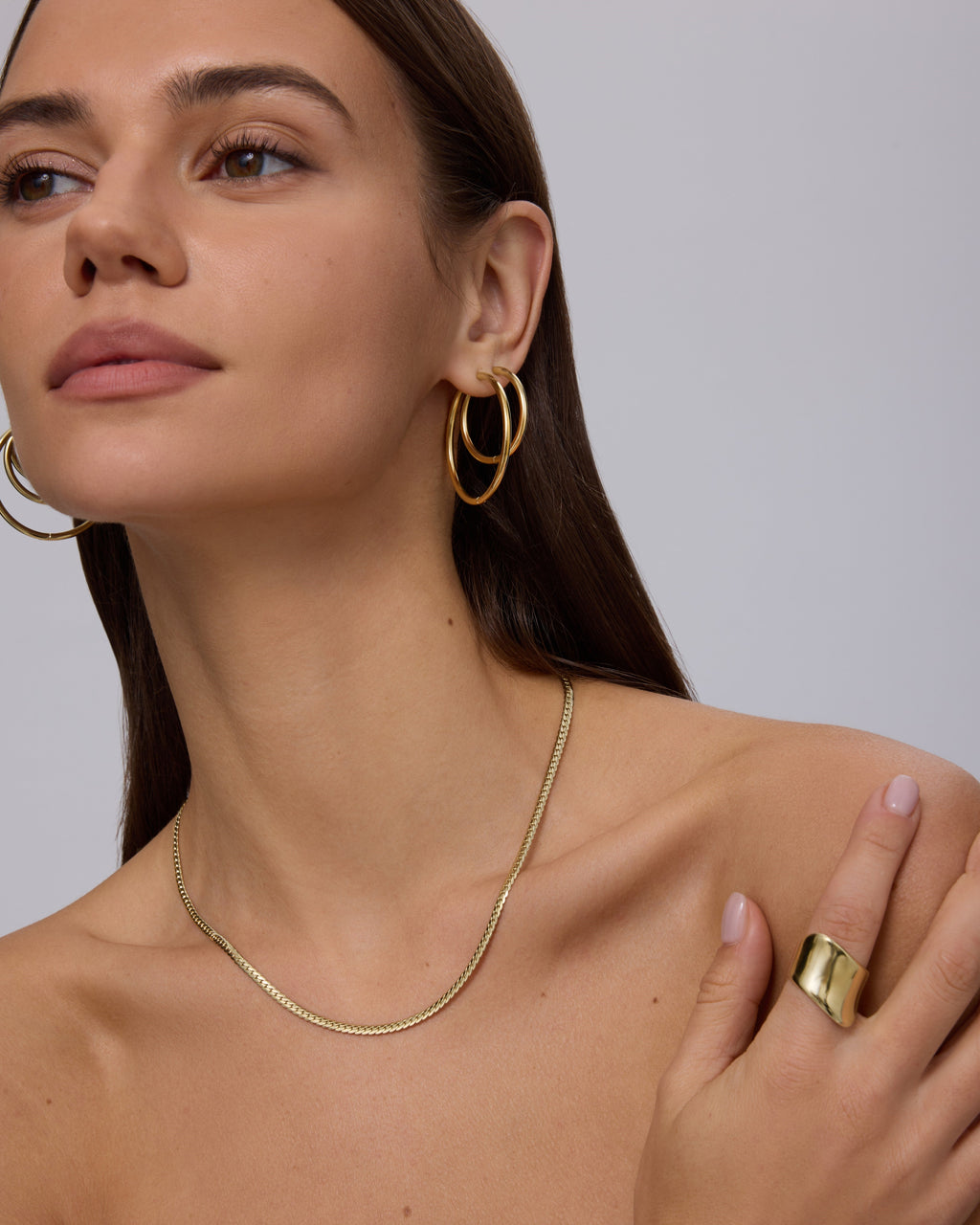 Waterproof Curb Chain Necklace