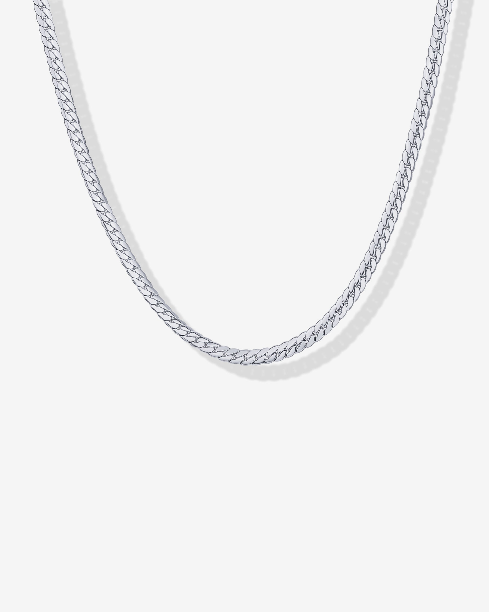 Waterproof Curb Chain Necklace