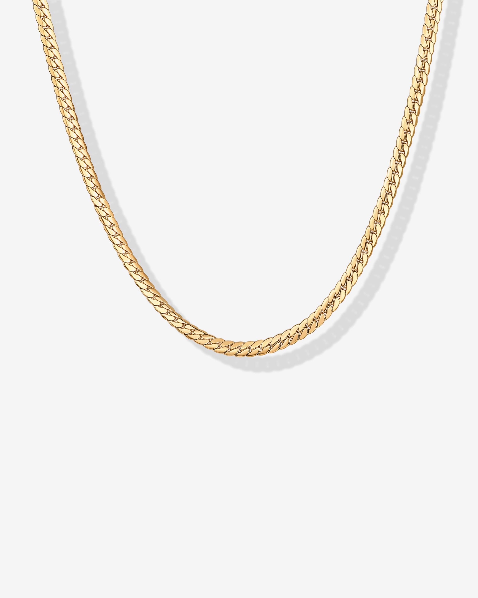 Waterproof Curb Chain Necklace
