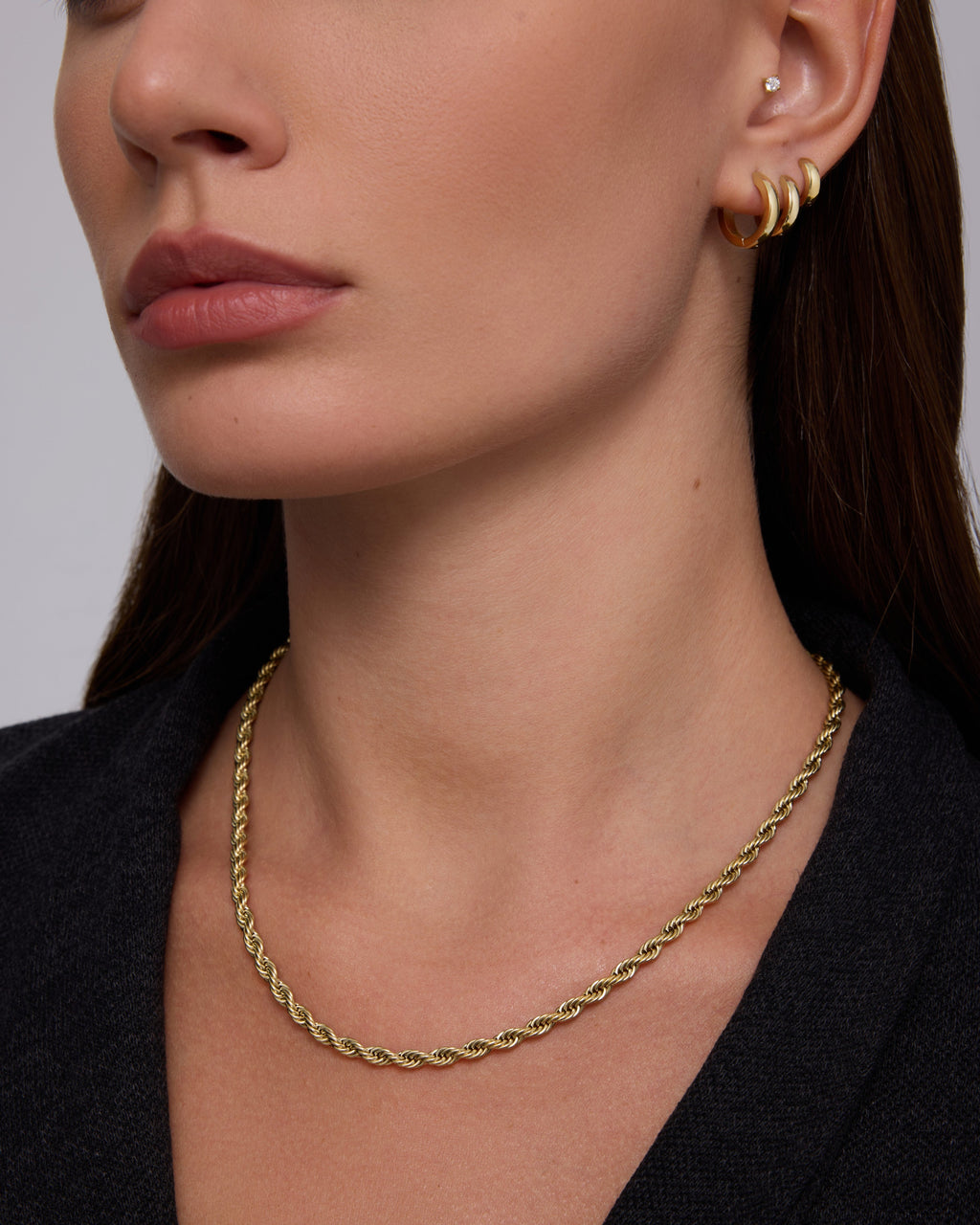 Waterproof Rope Chain Necklace