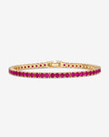 Colored Tennis Cubic Zirconia Bracelet