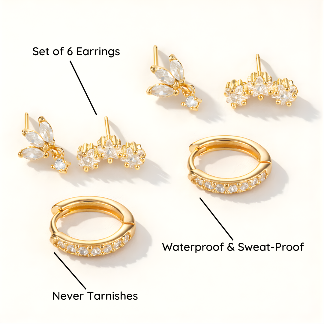 Tirana Earrings Set