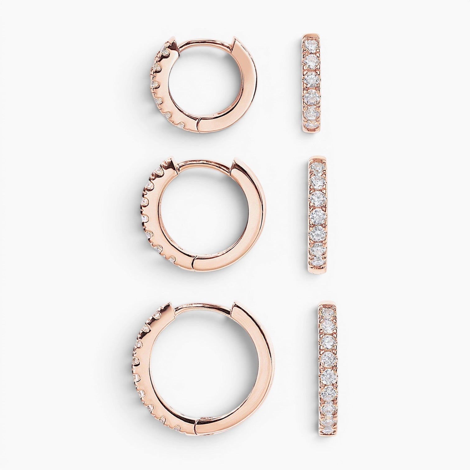 Sienna Small Hoop Earrings Trio