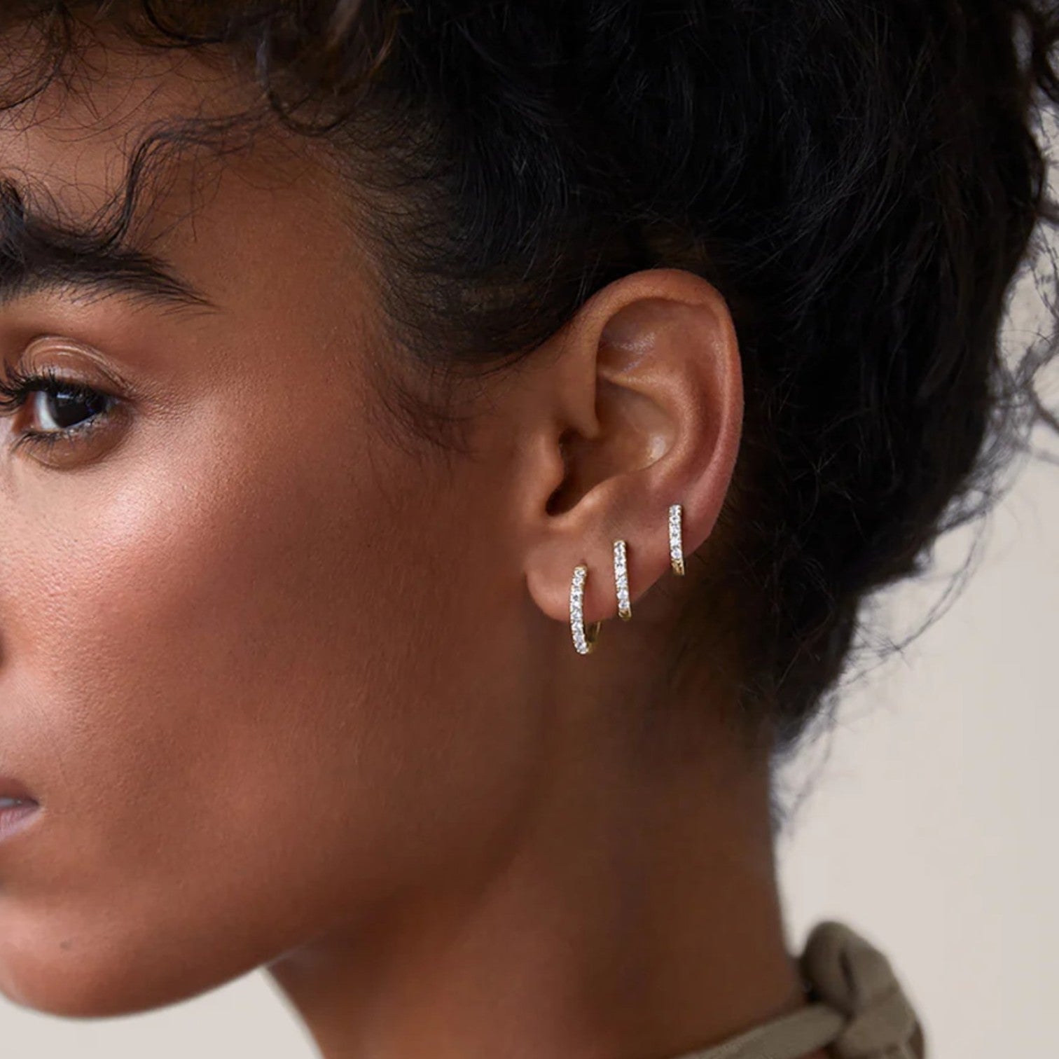 Sienna Small Hoop Earrings Trio