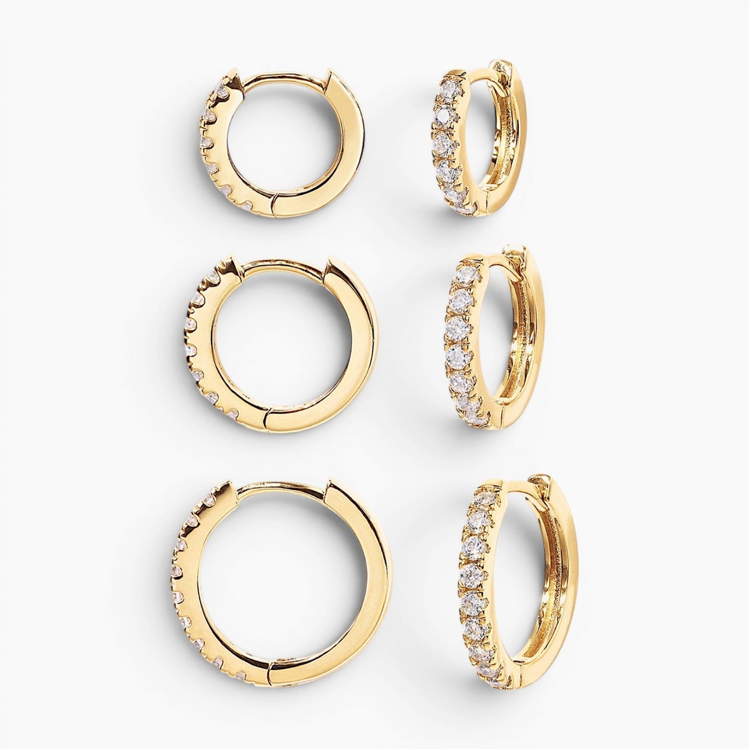 Sienna Small Hoop Earrings Trio