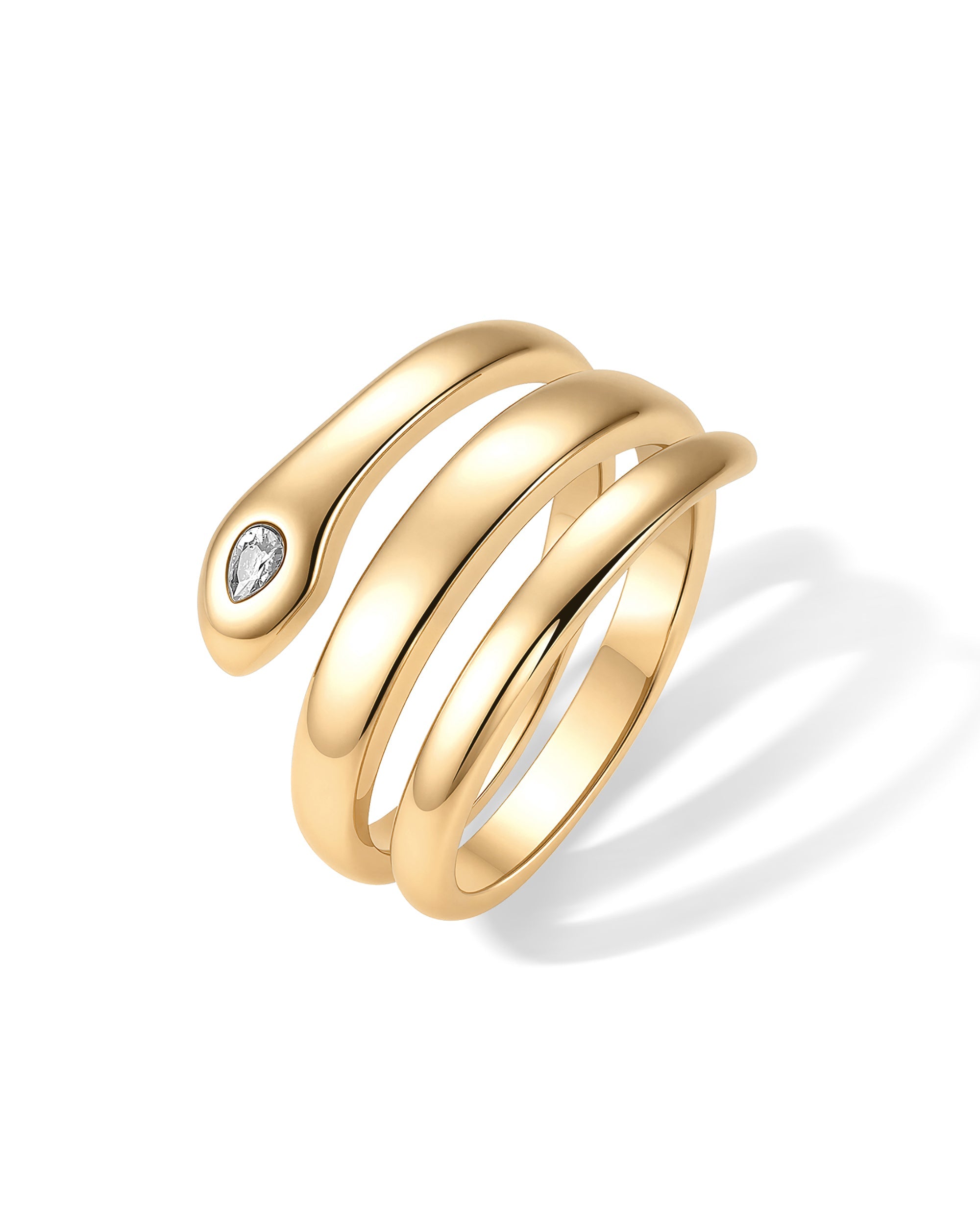 Waterproof Snake Wrap Ring